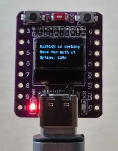 ESP32-C3 Supermini OLED Display Driver