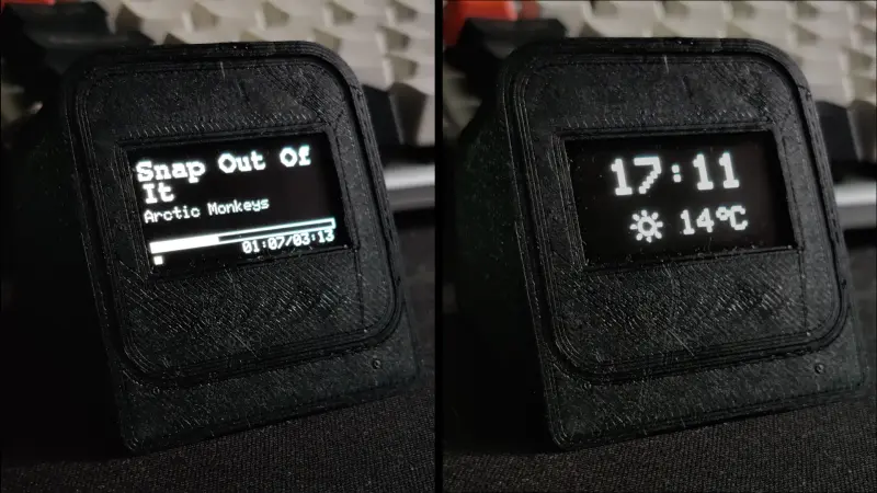ESP8266/ESP32 Spotify OLED Display