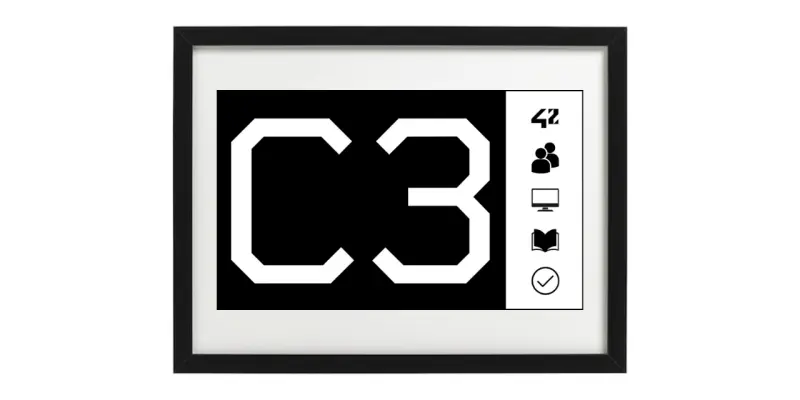 42 Smart Cluster Sign