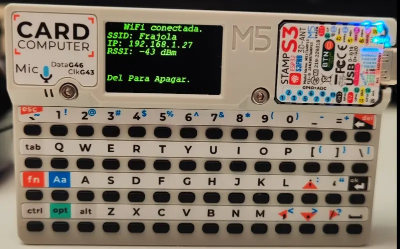 M5Cardputer WiFi Keyboard Setup