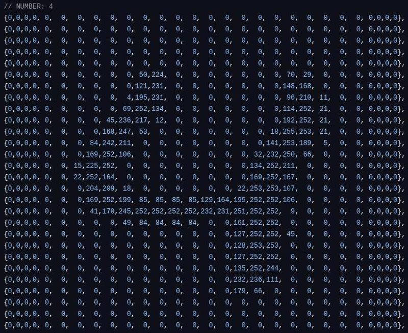 ATtiny85 MNIST RNN EEPROM