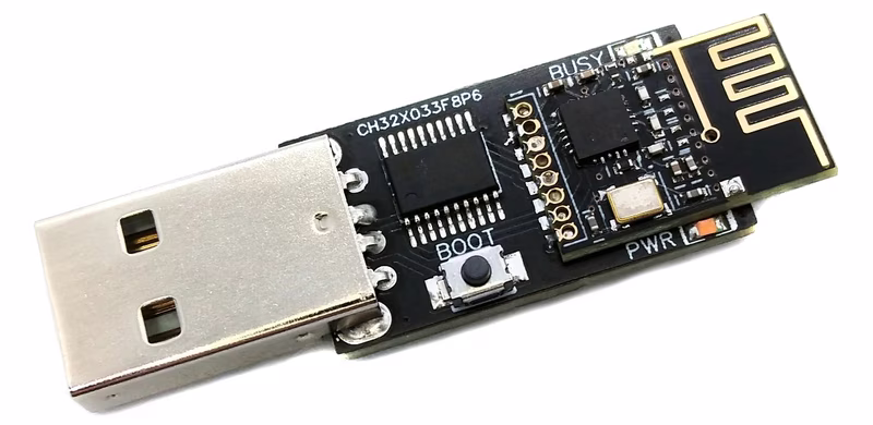 USB2NRF - USB Controlled 2.4GHz Transceiver