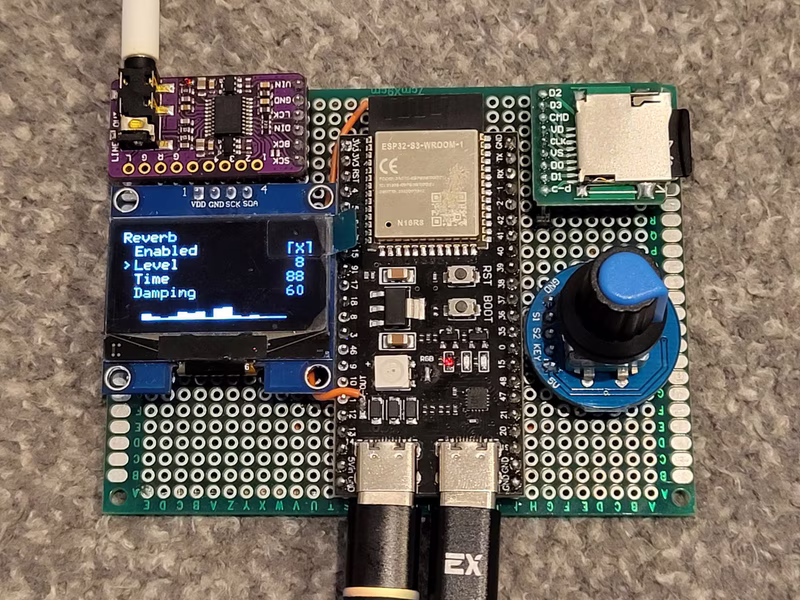 ESP32 SoundFont (SF2) Sampler Synthesizer