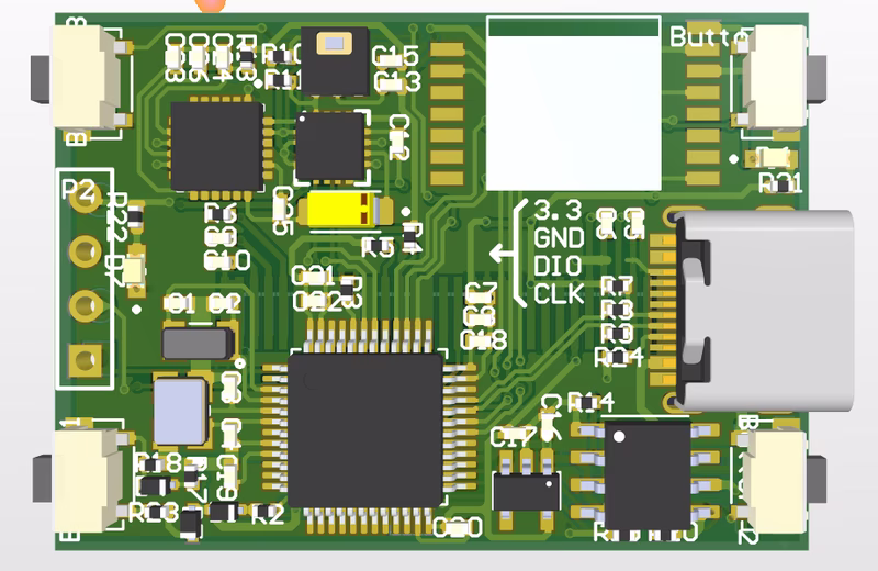 Leta PCB 3D Render