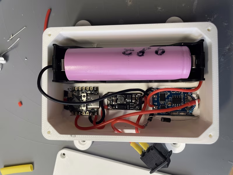 Internal assembly and component placement