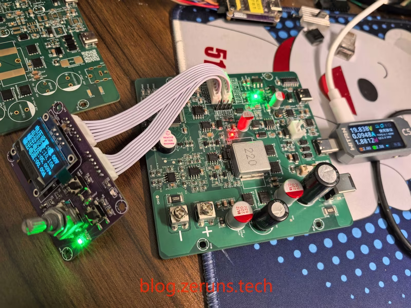 STM32 Synchronous Rectification Buck-Boost Digital Power Supply