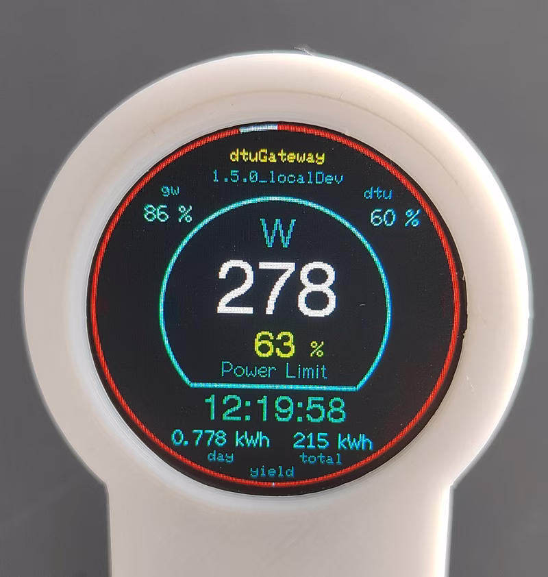 dtuGateway for Hoymiles HMS Inverters