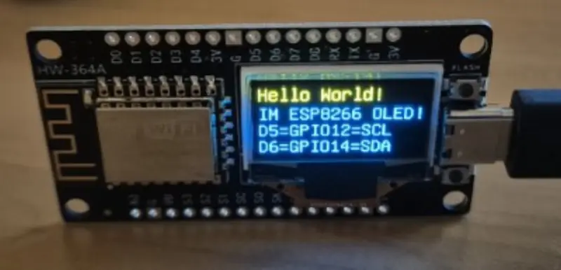 ESP8266 OLED HW-364A/B Development Guide