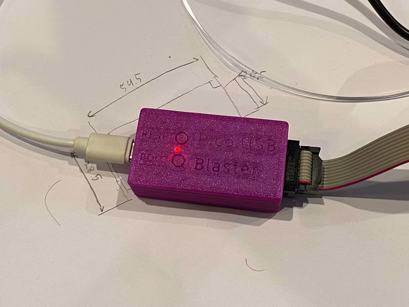 3D-printed enclosure for the USB Blaster