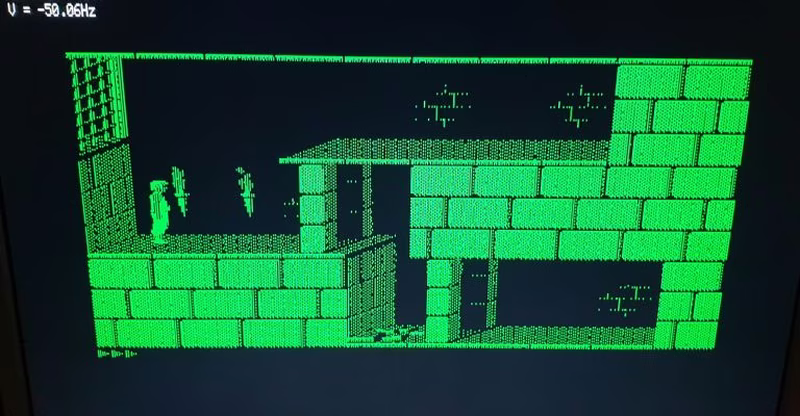 Hercules Monochrome Graphics output