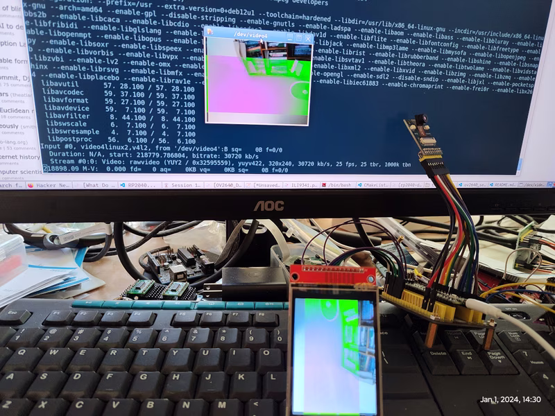 USB Video Class (UVC) for Raspberry Pi Pico
