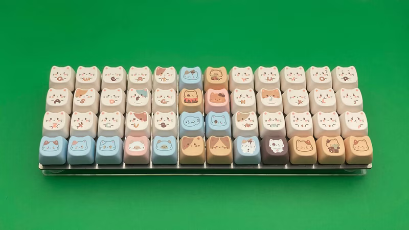 CH32X-48 low-budget PCBA ortholinear keyboard