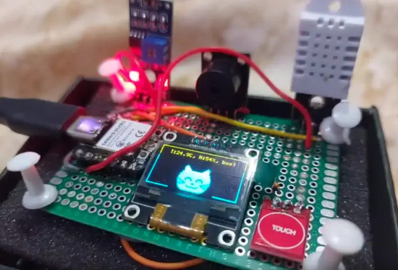 ESP32 Virtual Cat Project