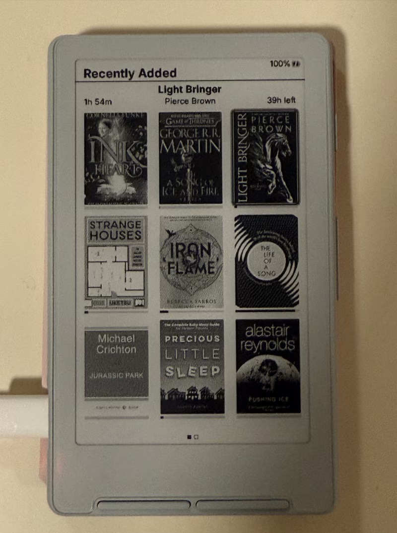 Bookshelf 3x3 grid display