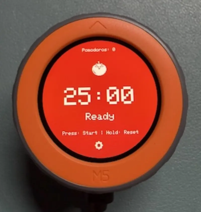 Pomodoro Timer Dial for M5Stack Dial