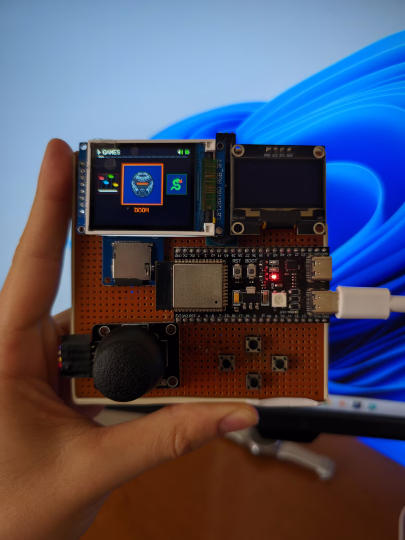 E-OS — ESP32-S3 Handheld Console