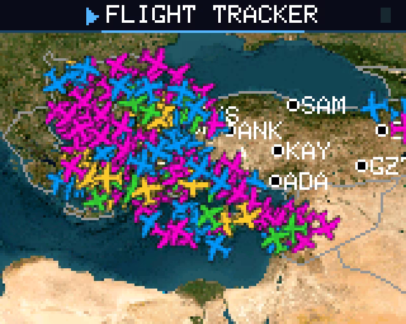 Flight tracker application using OpenSky Network API