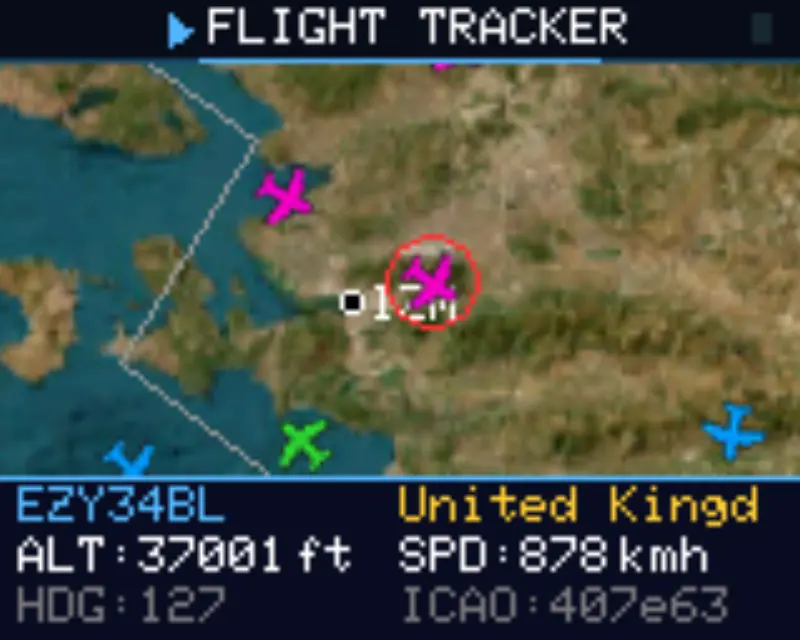 ESP32 Flight Tracker