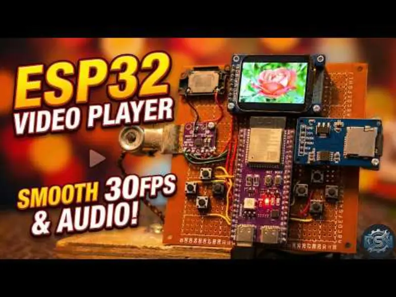 ESP32-S3 MJPEG Video Player