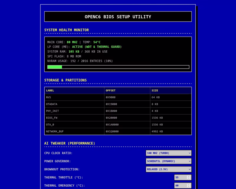 OpenC6 BIOS